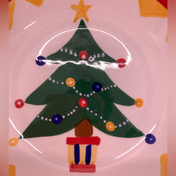 LIVING ARR CARNIVAL Rim Soup Bowl!  Christmas Tree! - Picture 2 of 6